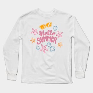 hello summer Long Sleeve T-Shirt